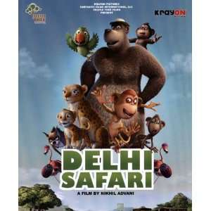  Delhi Safari Poster Movie Indian (11 x 17 Inches   28cm x 