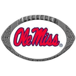  Set of 2 Mississippi Ole Miss Rebels Football One Inch Pin 