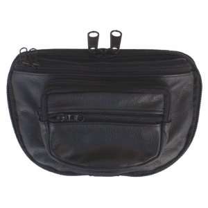 Concealed Carry Fanny Pack COWHIDE LEATHER Black  Sports 