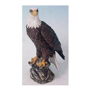 Eagle Sculpture on Wood Base   Style 32419 