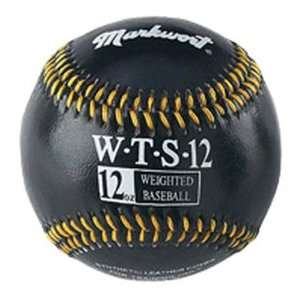   Color Coded Weighted Baseballs 12 OZ. BLACK 9