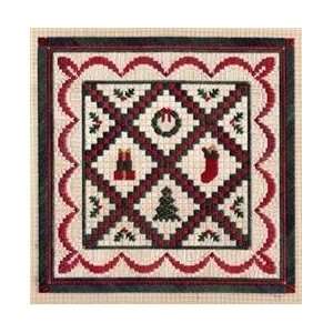    Christmas Quilt   Needlepoint Pattern Arts, Crafts & Sewing