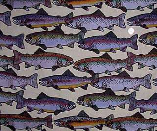 fish fabric quality 100 % cotton fabric it is brand new on the bolt 
