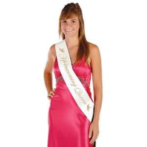  Homecoming Queen Satin Sash Case Pack 60