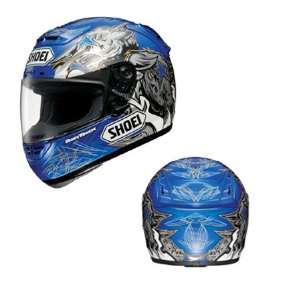  Shoei X 11 E Boz Full Face Replica Helmet Large  Blue 