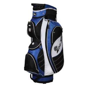 PALM SPRINGS GOLF Blue Cart Bag with Insulated Cooler Pocket