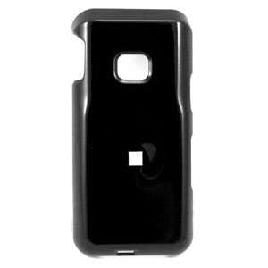  Solid Black Snap on Cover for ZTE C70 