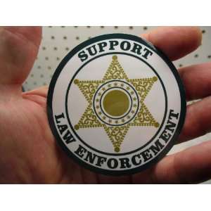  Police Law Enforcement Support Decal Sticker 3 
