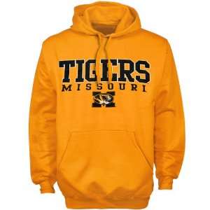  Missouri Tigers Gold Crosby Hoodie Sweatshirt Sports 