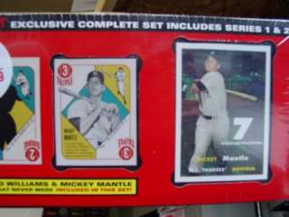 Target TOPPS 2007 Baseball Ted Williams Mickey Mantle  