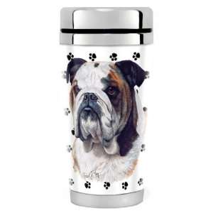  Bulldog Dog  16oz Travel Mug Stainless Steel from 