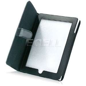     NEW BLACK LEATHER WALLET CASE & STAND FOR APPLE iPAD Electronics