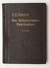   Germany THE CHOCOLATE FABRICATION Illustrated Book Manual Illustrated