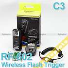 RF 602 for Canon 5D 5DII 50D 40D 7D 10D w/ Receiver C3