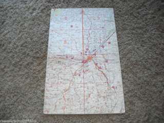 WW2 German 12000000 Fliegerkarte (Pilot Map) RARE  
