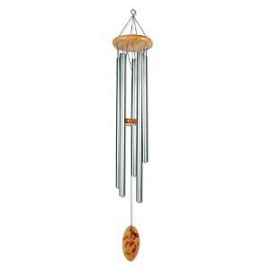  Sunset Vista Wind Classic Chime, Silver, 44 Inch Long 