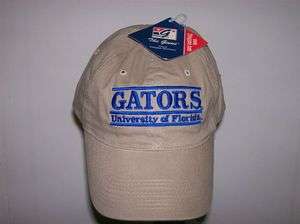Florida Gators Low Profile Bar Style Buckle Strap Adjustable Fit Hat 
