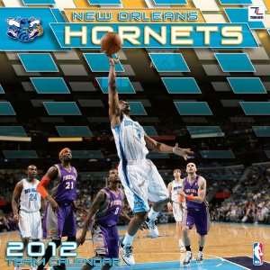  New Orleans Hornets 2012 Wall Calendar 12 X 12