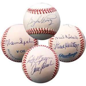 300 Wins Club Autographed Baseball 