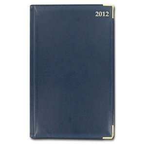  Letts of London Lexicon Slim Blue Horizontal Week to View Diary 