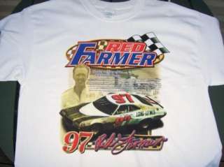 Red Farmer Nascar Racing Legend XL T Shirt Brand NEW  