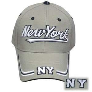  NEW YORK CITY NYC STONE NY CAP HAT EMBROIDERED ADJ NEW 