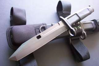 TACTICAL ASSAULT KNIFE MILITARY GRADE & SHEATH LIMITED  