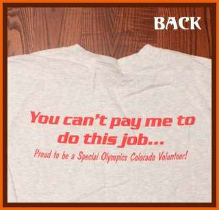 Special Olympics Volunteer T Shirt M  