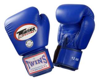 New Twins Muay Thai MMA Boxing / Training Gloves cowskin Leather 