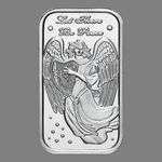 2011 Christmas Angel Let There Be Peace 1oz Silver Bar .999 Fine Proof 