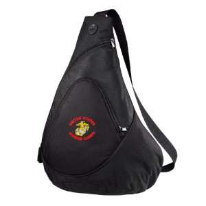  United States Marine Corps Embroidered Sling Pack 