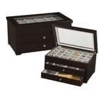  Stars Wood Jewelry Box   Espresso   12.5W x 8.25H x 6.25D   MPM117E