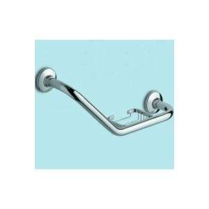  Gedy Grab Bar 135 (Degree Angle) with Wire Soap Holder 