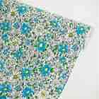 Blancho Bedding Flower Ocean Blue   Vinyl Self Adhesive Wallpaper 