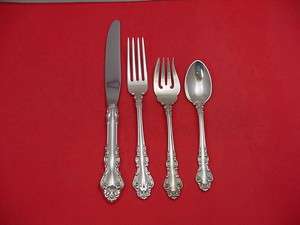   BAROQUE BY REED & BARTON STERLING SILVER FLATWARE SET SERVICE  