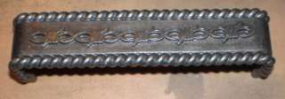 PEWTER SILVER Barbwire HANDLE Drawer Cabinet PULLS H133  