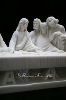 The Last Supper Jesus Christ Italian Statue Sculpture Vittoria Made in 