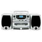   Player Double Cassette Recorder and AM/FM Radio with USB Input SC