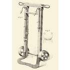 Buyenlarge Hamper Hand truck for Moving Fabric 12x18 Giclee on canvas
