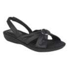 barbara whipstitch slide sandal wide width black whipstitch slide