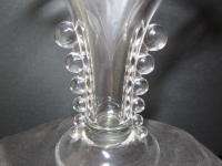   IMPERIAL GLASS FAN VASE CANDLEWICK DOUBLE CUTTING EARLY PIECE  
