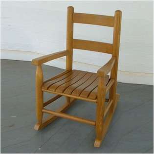 Dixie Seating Child Rocking Chair   Finish Medium Oak 