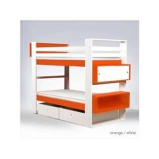 ducduc Austin Bunk Bed in Orange 