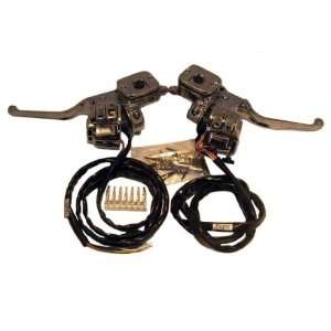  Kit With Switches & Hydraulic Clutch Lever For Harley 1996 2011 