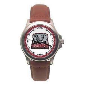   Crimson Tide Ladies Rookie Leather Watch   Clearance/Stainless Steel
