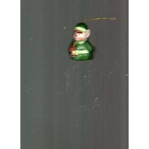  Bell Ringer Ornament ELF (Green), Giftco, 1985 