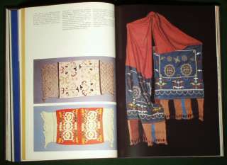 BOOK Kirghiz Folk Art textile weaving Islamic jewelry embroidery felt 
