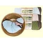   soft and cushy double layered blankets swaddle your baby in warmth and