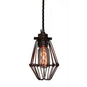 Industrial Style Cage Light Industrial Pendant Lighting  