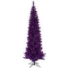 Vickerman Polizia Purple Pencil Christmas Tree X50 Purple XX9T